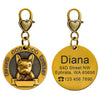Personalized Dog ID Tag Customized Nameplate