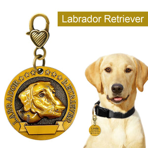 Personalized Dog ID Tag Customized Nameplate
