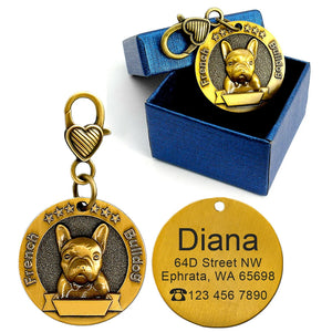 Personalized Dog ID Tag Customized Nameplate