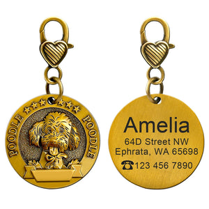 Personalized Dog ID Tag Customized Nameplate