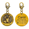 Personalized Dog ID Tag Customized Nameplate