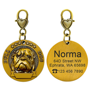 Personalized Dog ID Tag Customized Nameplate