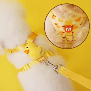 Cartoon Duck Dog Harness