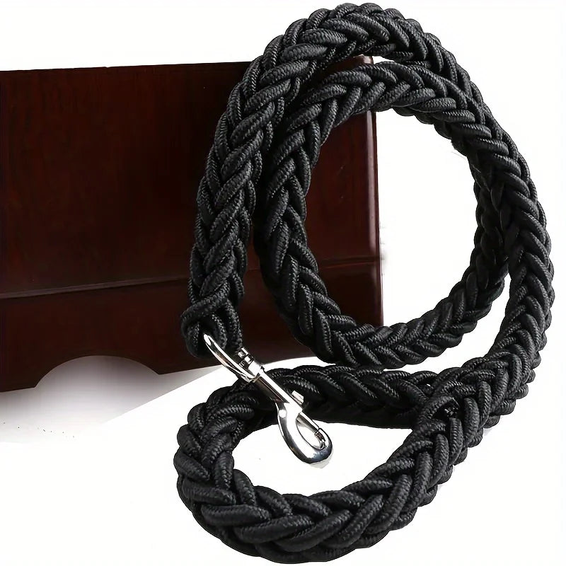 strong and durable braid Dog leash for effective training and comfortable walking