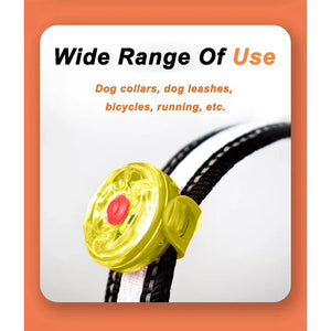USB Rechargeable Waterproof Dog Pendant LED Flashlight