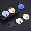 Stainless Stee Round Dog ID Tags