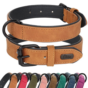 Large Soft Padded Dog Collars