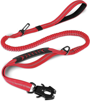 Heavy Duty Dog Leash with Elastic Bungee