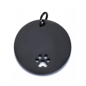 Stainless Stee Round Dog ID Tags