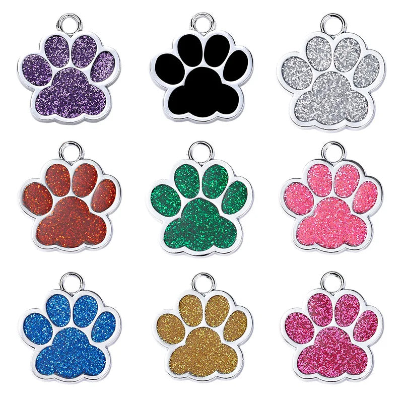 Anti-loss Plate Decoration Color Dog ID Tags