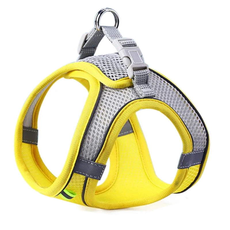 Dog Reflective Chest Vest  Rope Set harness