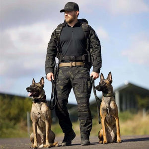 Classic Adjustable Reflective Training Military Dog Collar