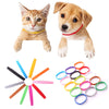 15 Pcs Newborn Dog AdjustableI dentification ID Collar