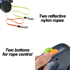 Double-Ended Dog Leash 3m Retractable Traction Rope