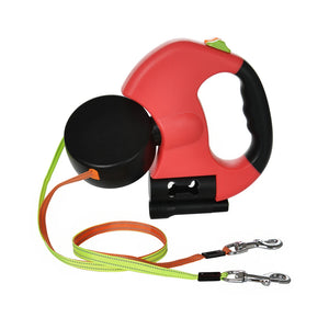 Double-Ended Dog Leash 3m Retractable Traction Rope