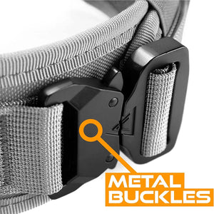 Classic Adjustable Reflective Training Military Dog Collar