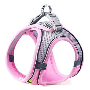 Dog Reflective Chest Vest  Rope Set harness