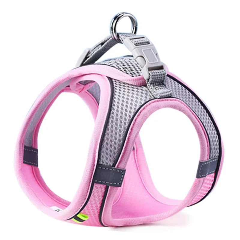 Dog Reflective Chest Vest  Rope Set harness