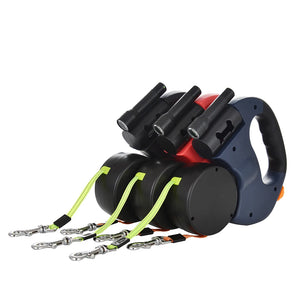Double-Ended Dog Leash 3m Retractable Traction Rope