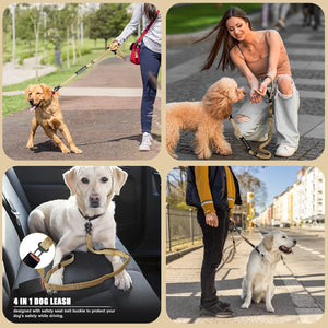 Classic Adjustable Reflective Training Military Dog Collar