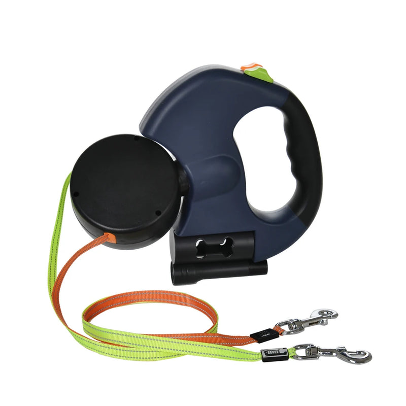 Double-Ended Dog Leash 3m Retractable Traction Rope