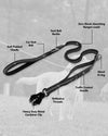 Classic Adjustable Reflective Training Military Dog Collar
