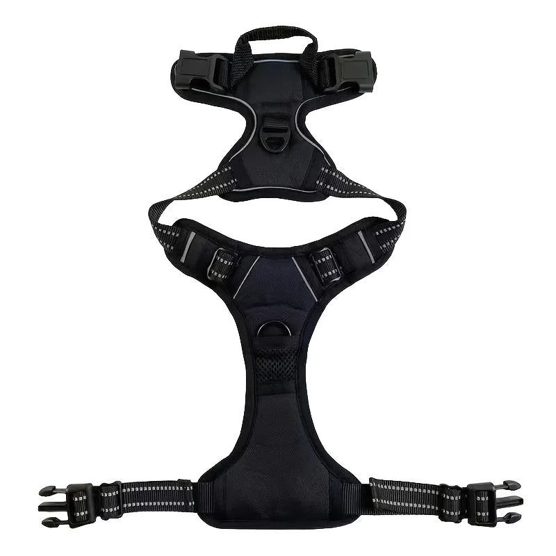 No-Pull Dog Harness with 2 Leash Clips