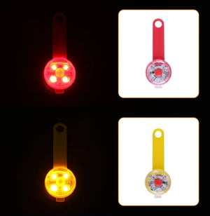 USB Rechargeable Waterproof Dog Pendant LED Flashlight