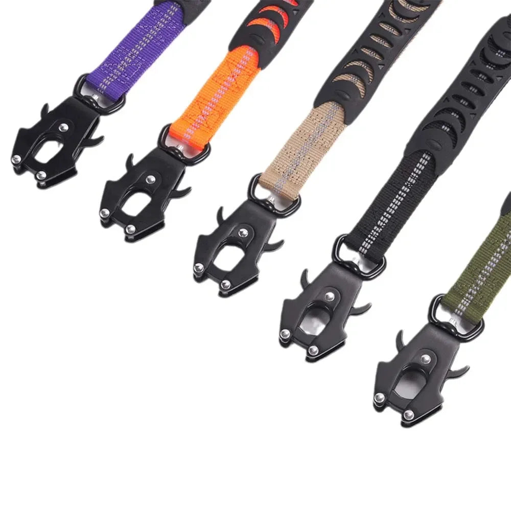 Heavy Duty Dog Leash with Elastic Bungee