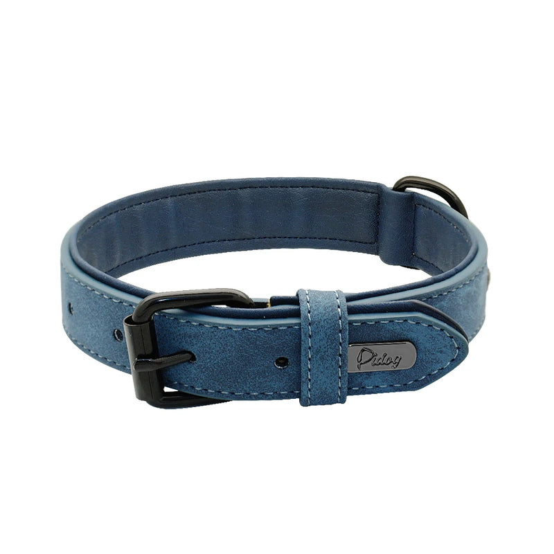 Large Soft Padded Dog Collars