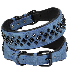 Cool Spikes Studded Leather dog Collars