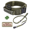 Classic Adjustable Reflective Training Military Dog Collar
