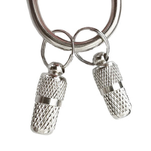 Personalized Dog anti loss ID tag with name and address hanging tag