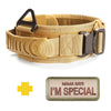 Classic Adjustable Reflective Training Military Dog Collar
