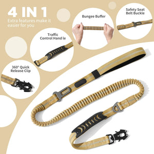 Classic Adjustable Reflective Training Military Dog Collar