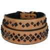 Cool Spikes Studded Leather dog Collars