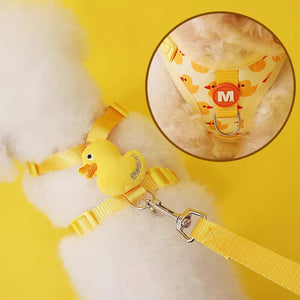 Cartoon Duck Dog Harness
