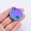 Stainless Stee Round Dog ID Tags