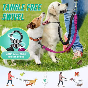 16ft Long Dual Dog Leash Attachment
