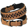 Cool Spikes Studded Leather dog Collars